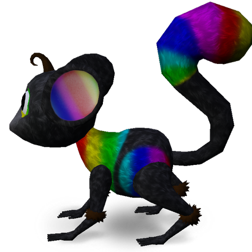 Mossm rainbow panda 5trait
