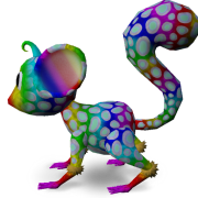 Mossm P Rainbow Frog